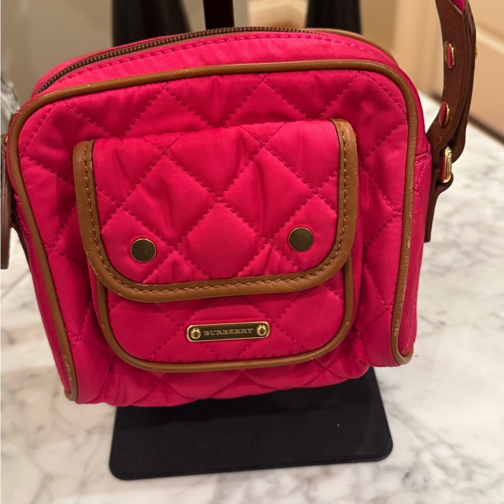 Burberry - Quilted Nylon Pink Mini Bag - Excellent Condition - NO CALL OUTS